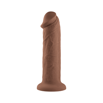 Realistische vibrerende dildo - 20,3 cm (Bruin)